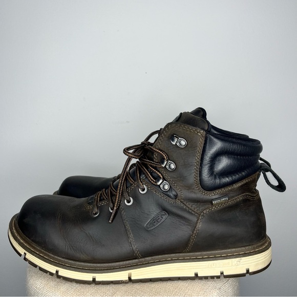 Keen Men's Black and Brown Boots - Picture 5 of 11